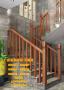 潍坊实木钢木楼梯，非标订制楼梯，潍坊玻璃护栏6
