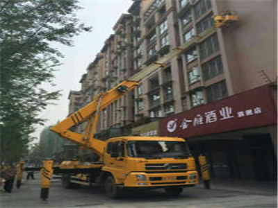 北京平谷区登高车租赁升降平台出租的图片