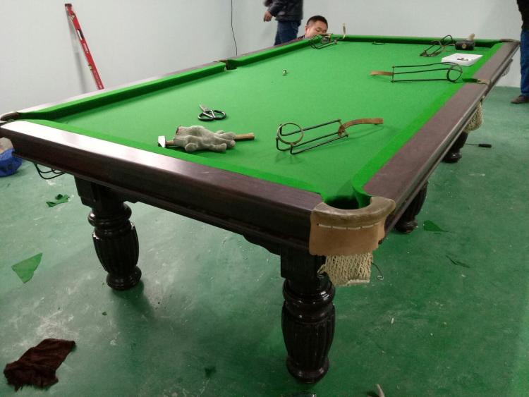 北京二手台球桌销售二手星牌台球桌台球桌安装维修的图片