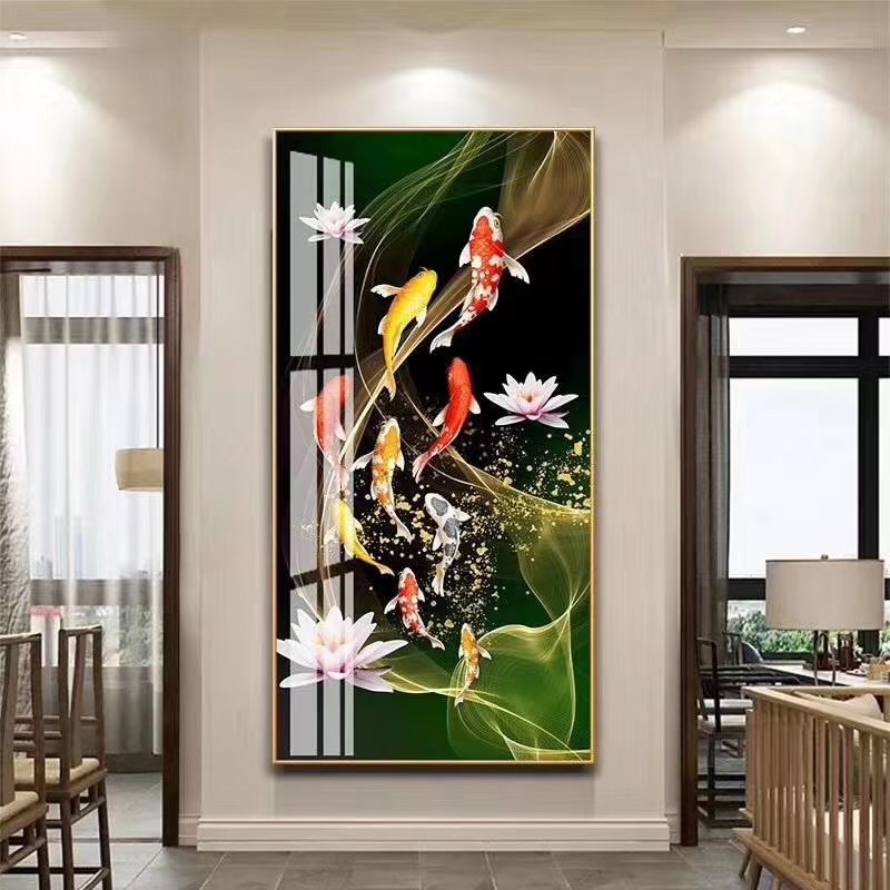 上海晓东装饰画画框相框晶瓷画制作加工厂