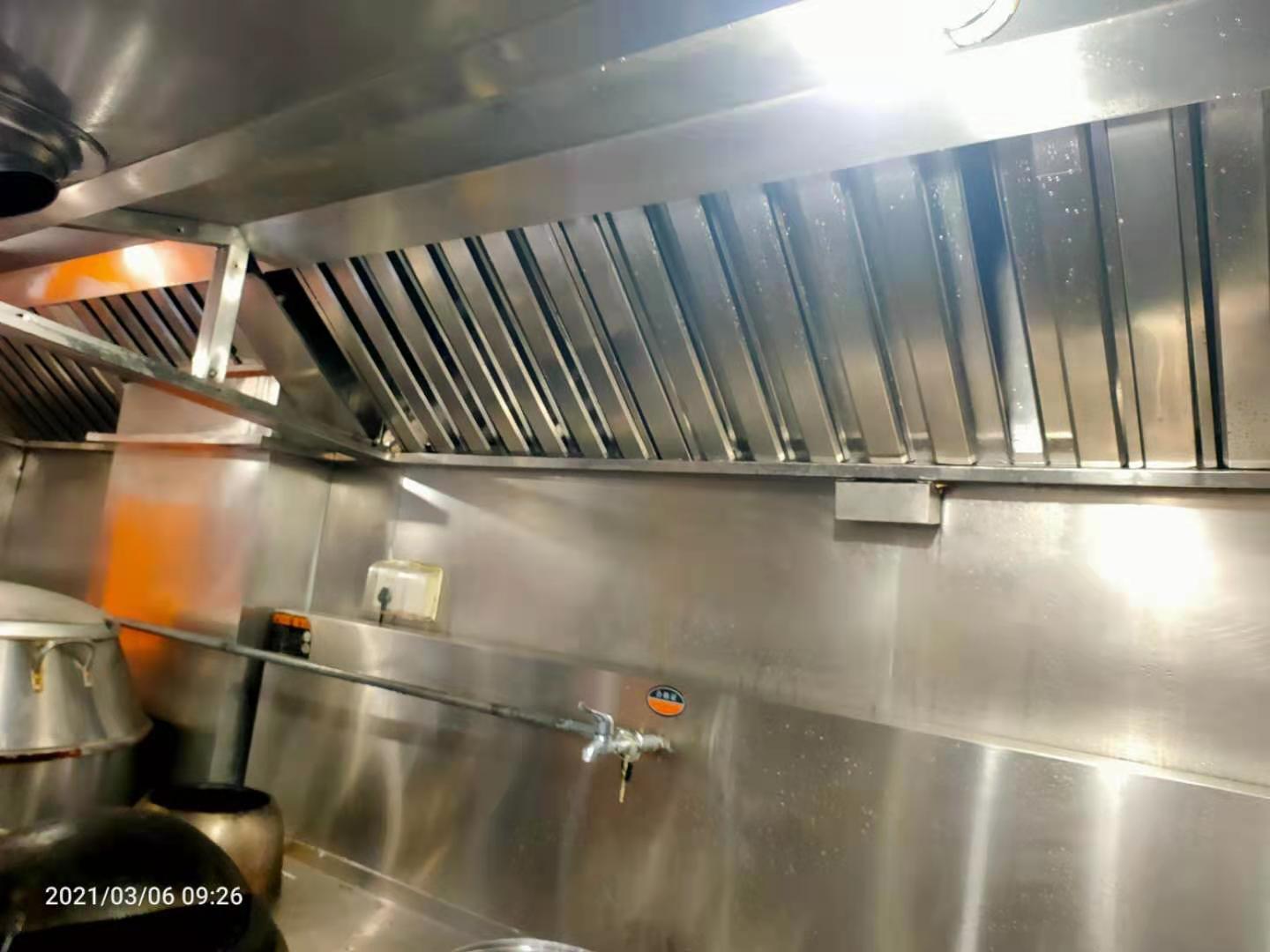 徐汇区斜土路饭店厨房油烟机净化器清洗的图片