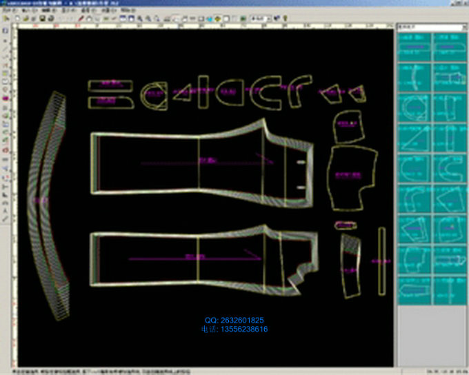 金合极思服装CAD软件送视频教程带加密狗的图片