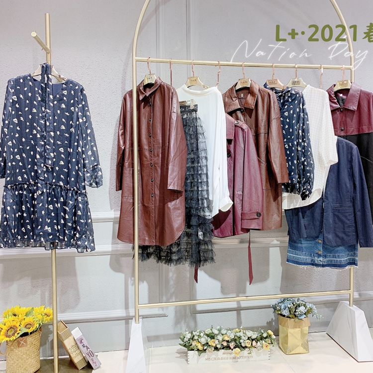 广州明浩长期供应谷邦L+折扣女装时尚春装一手货源的图片