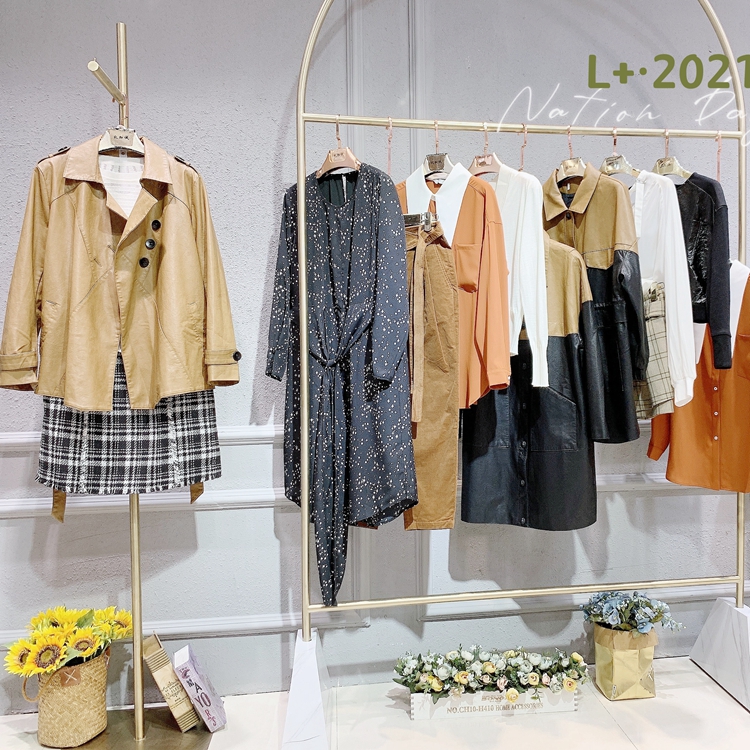 广州明浩长期供应谷邦L+折扣女装时尚春装一手货源的图片