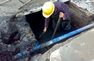 大同灵丘专业清理疏通市政管道下水道专业清理化粪池 