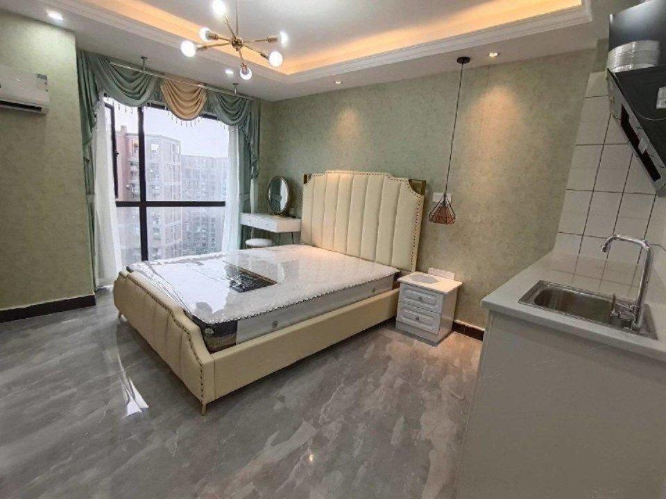 9号线金桥站禹州国际精装单身公寓押一付一随的图片